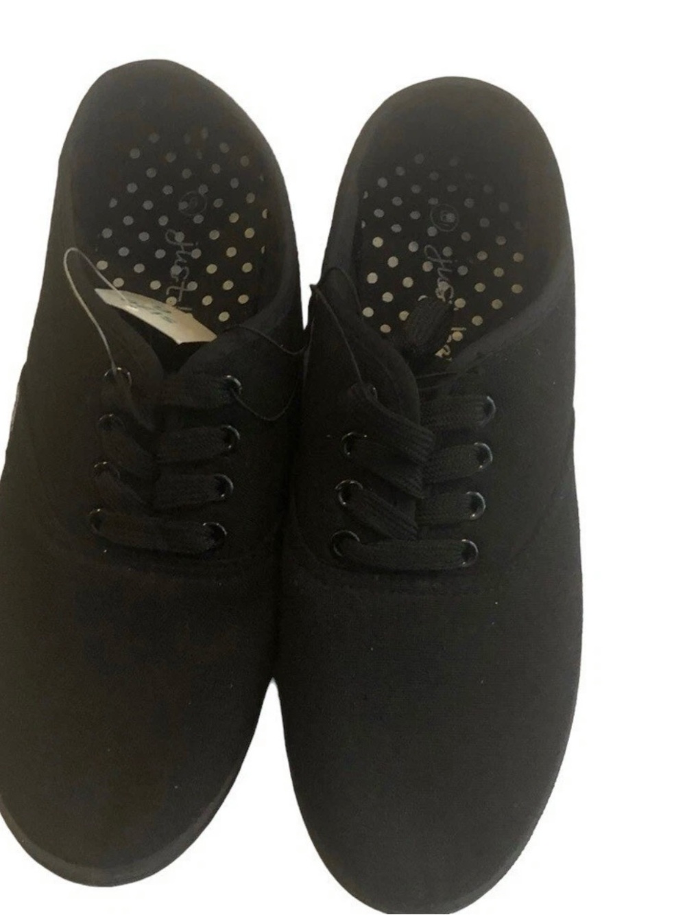 NWT!! Just Be Women/ Girls Sz 6 Black Sn